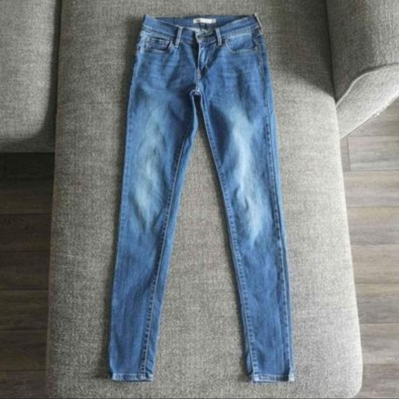 ARITZIA Levi's 710 Super Skinny Women's Jeans sz 25 - Picture 1 of 4